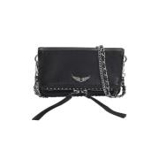 Leather crossbody-bags Zadig & Voltaire , Black , Dames
