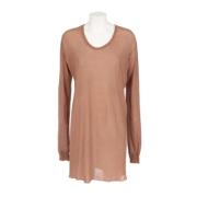 Pre-owned Cotton tops Rick Owens Pre-owned , Beige , Dames