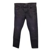 Pre-owned Cotton jeans Tom Ford Pre-owned , Black , Heren