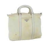 Pre-owned Nylon prada-bags Prada Vintage , Beige , Dames