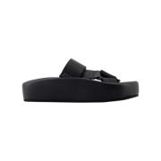 Leather sandals Maison Margiela , Black , Dames