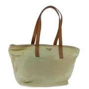 Pre-owned Nylon prada-bags Prada Vintage , Beige , Dames