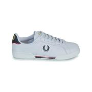 Leren Tennisschoenen Twin Tipped Zool Fred Perry , White , Heren