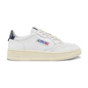 Vintage Jaren '80 Geïnspireerde Leren Sneaker Autry , White , Heren