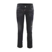 Slim-fit Jeans Dsquared2 , Black , Dames