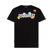 T-Shirts Dsquared2 , Black , Heren