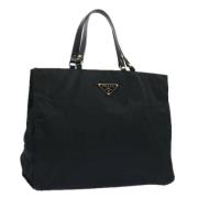 Pre-owned Nylon prada-bags Prada Vintage , Black , Dames