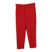 Pre-owned Cotton bottoms Isabel Marant Pre-owned , Red , Dames