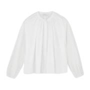 Witte Ava Blouse met Borduurwerk Skall Studio , White , Dames