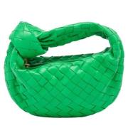 Pre-owned Leather handbags Bottega Veneta Vintage , Green , Dames