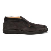 Suede Woestijnlaars voor Mannen Santoni , Gray , Heren