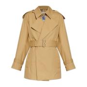 Katoenen trenchcoat Burberry , Beige , Dames