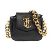 Elegante Mini Zwarte Schoudertas Juicy Couture , Black , Dames