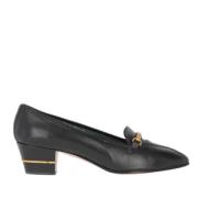 Pre-owned Leather heels Gucci Vintage , Black , Dames