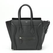 Pre-owned Leather celine-bags Celine Vintage , Black , Dames