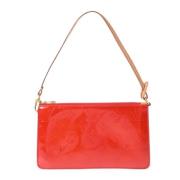 Pre-owned Canvas clutches Louis Vuitton Vintage , Red , Dames