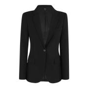 Klassieke Blazer Theory , Black , Dames