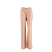 Elegant Nude Pantalon Pinko , Beige , Dames