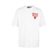 NBA Script Tee New Era , White , Heren