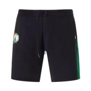 Mesh Panel Basketball Shorts New Era , Black , Heren