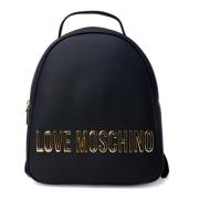 Dames Rugzak Lente/Zomer Collectie Love Moschino , Black , Dames