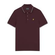 Tipped Polo Shirt Lyle & Scott , Red , Heren