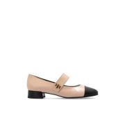 Balletflats met hak 'Jane' Tory Burch , Beige , Dames