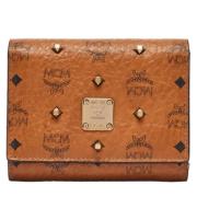 Pre-owned Canvas wallets MCM Pre-owned , Brown , Dames