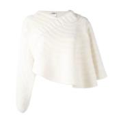 Pre-owned Acetate tops Chanel Vintage , White , Dames