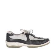 Pre-owned Leather sneakers Prada Vintage , Multicolor , Dames