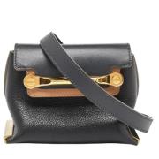 Pre-owned Leather shoulder-bags Chloé Pre-owned , Black , Dames