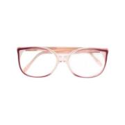 Pre-owned Acetate sunglasses Yves Saint Laurent Vintage , Pink , Dames