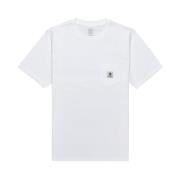 Korte Mouw T-shirt Element , White , Heren