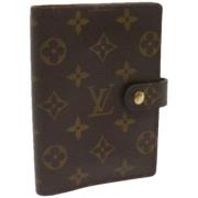 Pre-owned Canvas home-office Louis Vuitton Vintage , Brown , Dames