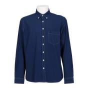 Pre-owned Cotton tops Burberry Vintage , Blue , Heren