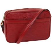 Pre-owned Leather louis-vuitton-bags Louis Vuitton Vintage , Red , Dam...