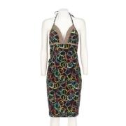 Pre-owned Cotton dresses Moschino Pre-Owned , Multicolor , Dames