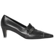 Pre-owned Leather heels Celine Vintage , Black , Dames
