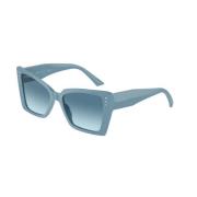 Blauw Verloop Zonnebril Jc5001B 501219 Jimmy Choo , Blue , Unisex