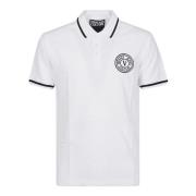 Polo Shirts Versace Jeans Couture , White , Heren
