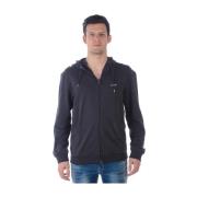 Hoodie Sweatshirt Armani Jeans , Blue , Heren