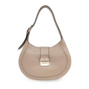 Schoudertas Club 2 Medium Furla , Brown , Dames