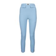 "Pantalone Slim-fit Broek" Elisabetta Franchi , Blue , Dames