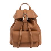 Rugzak Flow Mini Furla , Brown , Dames