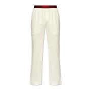 Pyjamabroek met logo Dsquared2 , White , Heren