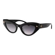 Stijlvolle zonnebril Am0407S Alexander McQueen , Black , Dames