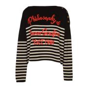 Stijlvolle Sweater Collectie Philosophy di Lorenzo Serafini , Multicol...