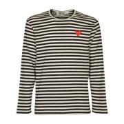 Stijlvolle T-shirts en Polos Comme des Garçons Play , Multicolor , Her...