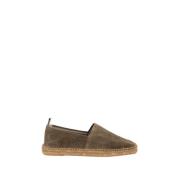 Groene Espadrilles Raffia Platte Schoenen Castañer , Green , Heren