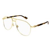 Stijlvolle zonnebril Gg1220S kleur 005 Gucci , Yellow , Heren